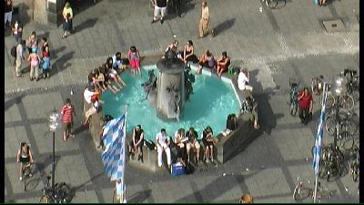 Marienplatz Fischbrunnen